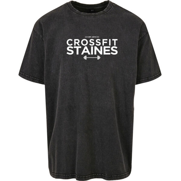 Crossfit Staines  - Acid Washed Heavy Oversized Tee Thumbnail