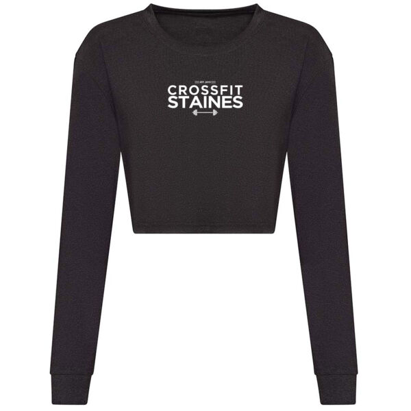 Crossfit Staines  - Women's Long Sleeve Cropped T Thumbnail